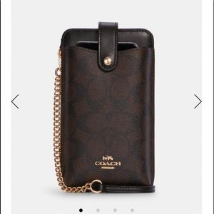 North/South Phone Crossbody Coach